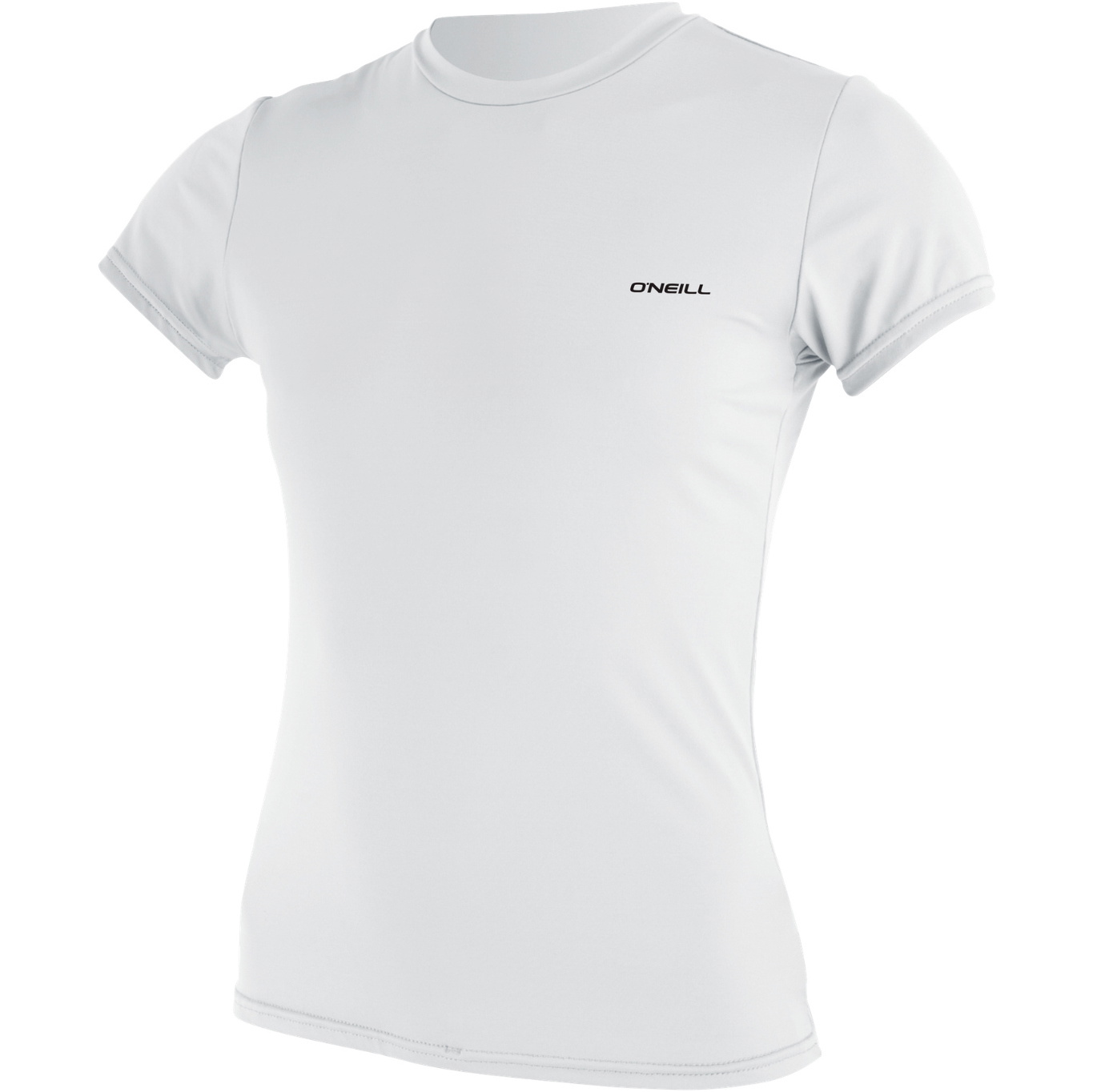 2026 O'Neill Womens Basic Skins Short Sleeve Sun Shirt 5716 - White